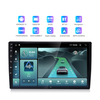 Radio Multimedia para Auto Voyeego Universal de 9/10 Pulgadas 1/2din con Android 13, Pantalla Táctil, Audio Estéreo, Navegación y GPS, Reproductor de DVD para Auto