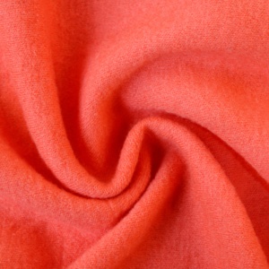 Tissu tricoté 100 % <span class=keywords><strong>laine</strong></span> <span class=keywords><strong>bouillie</strong></span> orange, super doux, prix usine, haute qualité, faible MOQ, pour manteaux, costumes et robes – Nouvelle collection printemps 26/27 - Product Image 3