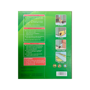 Lem tikus papan perangkap lem aroma kacang menarik ganda dengan Pak umpan pasar Spanyol OEM - Product Image 3