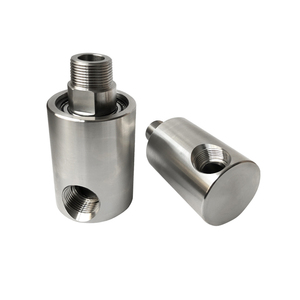 Stainless Steel High Pressure Low Speed Rotary Coupling 360 Degree Rotation For <b>Car</b> <b>Washer</b> Hydraulic Use - Product Image 1