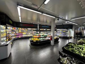 Neveras para Almacenamiento de Suministros de Supermercado, Refrigerador Abierto para Vegetales, Grande - Product Image 4