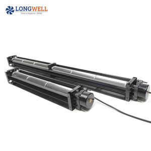 Ventilatore <span class=keywords><strong>Tangenziale</strong></span> a Flusso Incrociato con Motore DC LONGWELL 60mm, Soffiante <span class=keywords><strong>Tangenziale</strong></span> BLDC <span class=keywords><strong>12V</strong></span> 24V con Motore BLDC con Controllo 0~10V, PWM 12/24/48V e Cuscinetto a Sfera 30~150mm - Product Image 1
