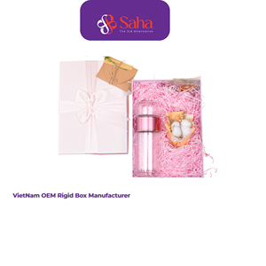 Cajas de Papel Kraft Rígidas Hechas a Mano en Vietnam, Reciclables, Biodegradables, Personalizables, con Estampado en Lámina Dorada para Regalos - Product Image 4