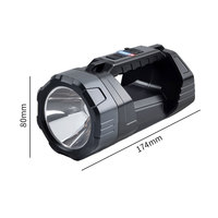 Lampe de camping extérieure TAIKOO avec luminosité réglable et charge solaire, lampe latérale COB