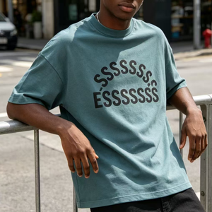 <span class=keywords><strong>T</strong></span>-<span class=keywords><strong>shirt</strong></span> <span class=keywords><strong>de</strong></span> qualité supérieure, fabrication chinoise, vente en gros, unisexe, nouveau design tendance, impression sérigraphique, logo, coton, qualité exceptionnelle à prix abordable. - Product Image 2