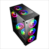 Wholesale Gaming Computer Cases COMPUT CASE Pc Desktop Custom Atx Aluminium Manufactures Case Manufacturing
