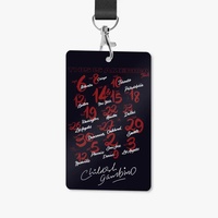 Cordón Personalizado con Impresión para Tarjetas de Identificación de Eventos, Porta Credenciales para Conferencias, para Personal de Oficina y Exposiciones