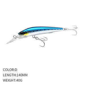 Appâts durs 14cm40g <span class=keywords><strong>Bass</strong></span> Minnow Crank Bait Deep Diving Fishing Lure Crankbait - Product Image 5