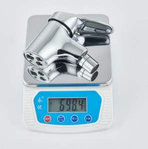 Robinet Mitigeur Bidet Monotrou en Céramique Style Moderne pour Salle <span class=keywords><strong>de</strong></span> Bain, <span class=keywords><strong>Eau</strong></span> Chaude/Froide, pour Siège <span class=keywords><strong>de</strong></span> <span class=keywords><strong>Toilette</strong></span> et Utilisation en Salon, en Laiton - Product Image 4