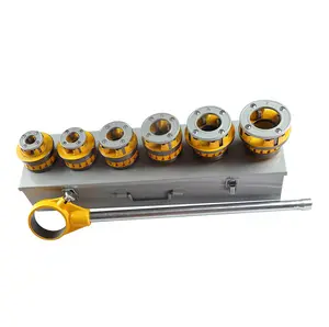 China <strong>Supplier</strong> 12R <strong>Pipe</strong> Threader Set for 2 Inches <strong>Pipe</strong> - Product Image 2