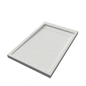 Base de <span class=keywords><strong>douche</strong></span> rectangulaire en <span class=keywords><strong>acrylique</strong></span> <span class=keywords><strong>à</strong></span> surface solide KKR Modern Hotel, <span class=keywords><strong>bac</strong></span> de <span class=keywords><strong>douche</strong></span> portable avec garantie de 5 ans - Product Image 2