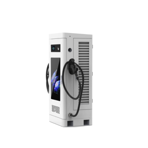 Amppal DC 32 inch màn hình lớn thương mại gắn trên sàn EV sạc nhanh DC Trạm Sạc xe điện với thanh toán ứng dụng POS - Product Image 4