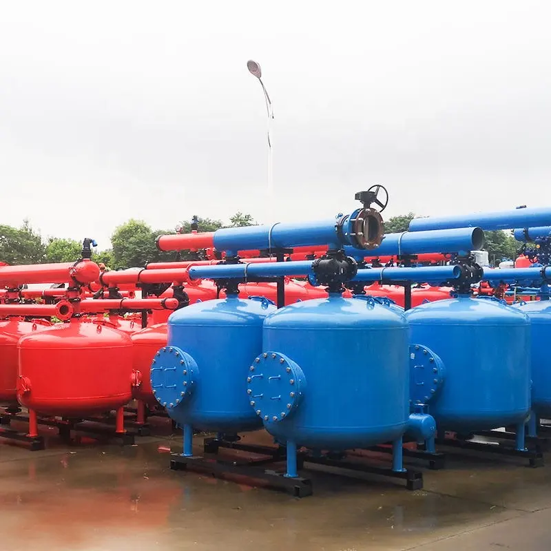 High Flow Sand Filters, 2-units Automatic and Hand Sand filter for Agriculture Drip Irrigation System