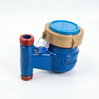 Compteur d'eau froide mécanique multi-jets à installation verticale, certifié ISO, prix de gros OEM/ODM standard usine DN15-25
