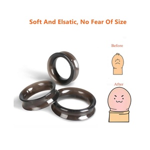 3 Stück Wiederverwendbare Vorhautkorrektur-Ringe, Vorhaut-Reparatur-<span class=keywords><strong>Ring</strong></span> zur Verzögerung der Ejakulation, Sexspielzeug, Penisring für Männer, Eichelringe - Product Image 1