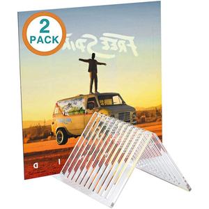 Premium Clair Acrylique LP Disque Vinyle <span class=keywords><strong>Dvd</strong></span> Cd Présentoir Stand Supports De Stockage Vinyle Record Rack pour La Décoration De La Maison - Product Image 1