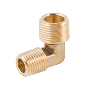 Xiangjia Machinery Brass Male Reducing Elbow 14x18x38mm Forged Pipe Fitting American Standard - Product Image 1