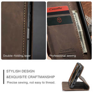 CaseMe เคสหนังฝาพับสำหรับ Redmi Note 10,เคสโทรศัพท์กระเป๋าสตางค์ขาตั้งแม่เหล็กสำหรับ Xia0mi Mi 10T <span class=keywords><strong>Mi11</strong></span> <span class=keywords><strong>Lite</strong></span> 12 - Product Image 2