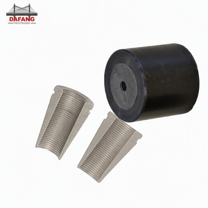 Cale en béton préfabriquée pour post-tensionnement de poutres en H et de fils d'armature - Product Image 4