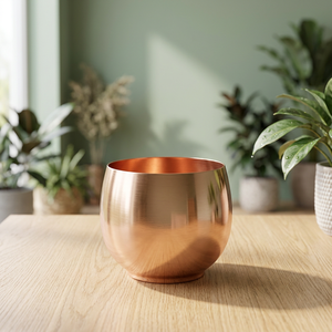 Gobelet en cuivre pur de 300 ml, design classique et écologique, avec couvercle, pour l'eau potable – un best-seller au look magnifique - Product Image 3