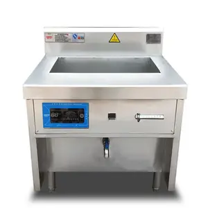 High Capacity Fully Automatic 1 Tank 2 Basket Vertical Electric Deep Fryer Commercial/Frying Machine