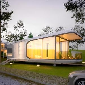 <span class=keywords><strong>Casa</strong></span> Cápsula Espacial Moderna S58 de 18m2, Módulo Prefabricado, Oficina de Jardín de Lujo y Suite para Huéspedes en el Patio Trasero - Product Image 1