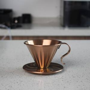 Filtre à café en acier inoxydable réutilisable pour le café filtre - Product Image 6