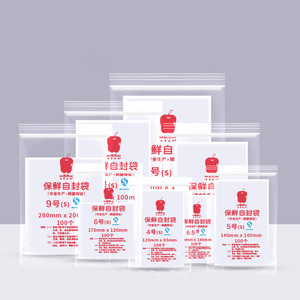 ถุงซิปพลาสติกใสบรรจุภัณฑ์อาหารถุงซิปล็อค <span class=keywords><strong>YF</strong></span> - Product Image 5