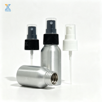 Envase Metálico Personalizado de Aluminio para Perfume en Aerosol de 35*65mm y 30ml, Spray para Quemaduras, Spray de Vitaminas, Spray para Dolores Musculares