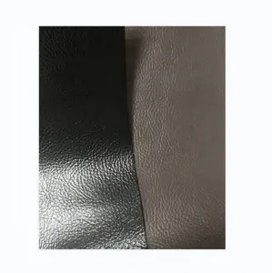 1.5mm pvc leather for men belts strap and men sandals, pvc belts leather with genuine leather look