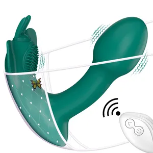 <span class=keywords><strong>Dildo</strong></span>-Vibrator für Frauen Sexspielzeug Vaginalmassage Schmetterlings-Vibrationshöschen MujerJuguete Sexual, Klitoris-Fernbedienung Sexprodukt - Product Image 1