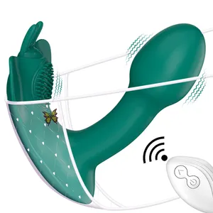 딜도 진동기 여성용 섹스 토이 질 마사지 나비 진동 팬티 Mujeruguete 성적, 음핵 원격 제어 섹스 제품