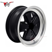 Rines de Aleación Forjados de Perfil Profundo 5X130 17 18 19 20 21 Pulgadas 7J 8J para Porsche 964 911 Carrera 924 930 Turbo 944 968 Cayenne