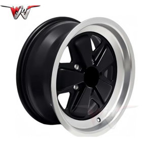 Rines de Aleación Negros Escalonados 5X130 de 17 Pulgadas 7J 8J para <span class=keywords><strong>Porsche</strong></span> 964 911 Carrera <span class=keywords><strong>924</strong></span> 930 Turbo 944 968 Cayenne - Product Image 3