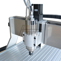 Fresadora y Grabadora CNC 6090 de 1.5KW, Router para Madera Mach3, 110V/220V, Fácil de Operar, Motor Multihusillo de 3/4 Ejes