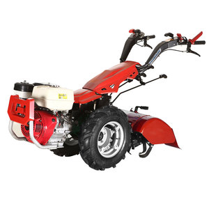 Tracteur à chenilles à essence BCS à poussée manuelle 2 roues motrices <span class=keywords><strong>avec</strong></span> boîte de vitesses et moteur attaché, motoculteur rotatif homologué CE - Product Image 1