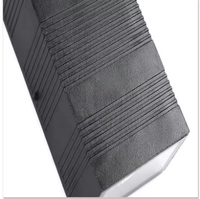 Lampe murale de haute qualité pour la décoration de la maison, imperméable, pour chambre à coucher, noire, moderne, lampe murale LED d'extérieur