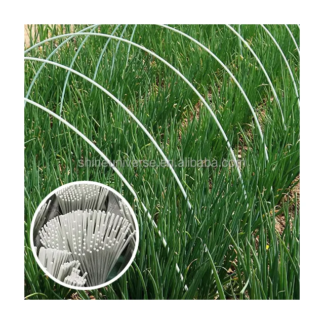SU süper mart esnek yuvarlak fiberglas çubuklar destek bahçe sebze döken için elastik katı cam elyaf çubuklar