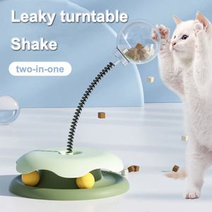 Interactive Durable Plastic <b>Cat</b> Feeder <b>Toy</b> with Leaky Food Ball Boredom Buster & Teeth Cleaning Features-Indoor Use - Product Image 6