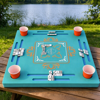 Plateau flottant personnalisé en EVA pour Mahjong, plateau de jeu en mousse léger et étanche pour Mahjong, Domino et Poker, pour piscine, lac, fête sur la plage