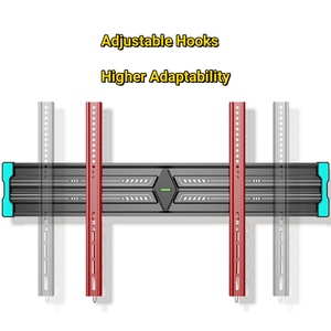 Support mural <span class=keywords><strong>TV</strong></span> en acier robuste 80kg de charge Support mural <span class=keywords><strong>TV</strong></span> fixe <span class=keywords><strong>universel</strong></span> pour écran plat 32-80 pouces - Product Image 6