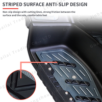 Repose-pieds antidérapant modifié pour moto Tapis d'assistance à pédale en alliage d'aluminium pour XMAX XMAX300 XMAX-300