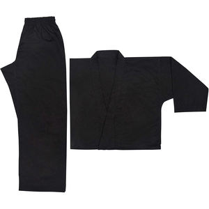 El mejor y cómodo traje ligero de Karate GI personalizado OEM 100% algodón transpirable conjunto de ropa de artes marciales a precios competitivos - Product Image 2