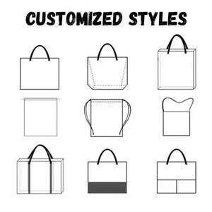 <b>Small</b> Korean Colorful Blank Cotton Canvas Tote Bags with Custom Logo - Product Image 6