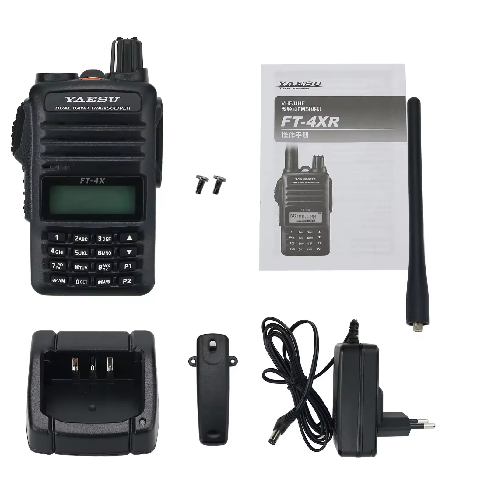 ヤエス FT-4XR FT-4X 5W 2メートル 440MHz デュアルバンド ハンディ