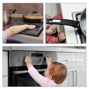 Gas Stove <b>Knob</b> Locks for Child Safety, Durable Design <b>Knob</b> Safety Covers, Child Proof <b>Oven</b> <b>Knob</b> Locks, Prevent Accidental - Product Image 4