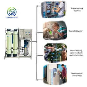 Mesin denyut desalinasi 98% air minum, harga kompetitif, sistem pemurni air laut, mesin pemurni air