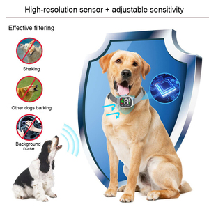 Populaire automatique réglable Anti-aboiement collier d'entraînement formation aboiement collier Charge télécommande - Product Image 3