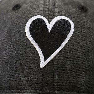 Gorra de Béisbol Bordada Estilo Retro Europeo Americano, Gorra de Lona Lavada con Visera Curva para Mujer, Gorra Bordada Personalizada para Exteriores - Product Image 6