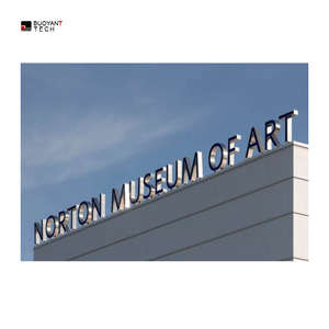 Lettres de canal à DEL en métal avec logo personnalisé Enseignes de bâtiment éclairées en 3D Lettres de logo de bâtiment - Product Image 3